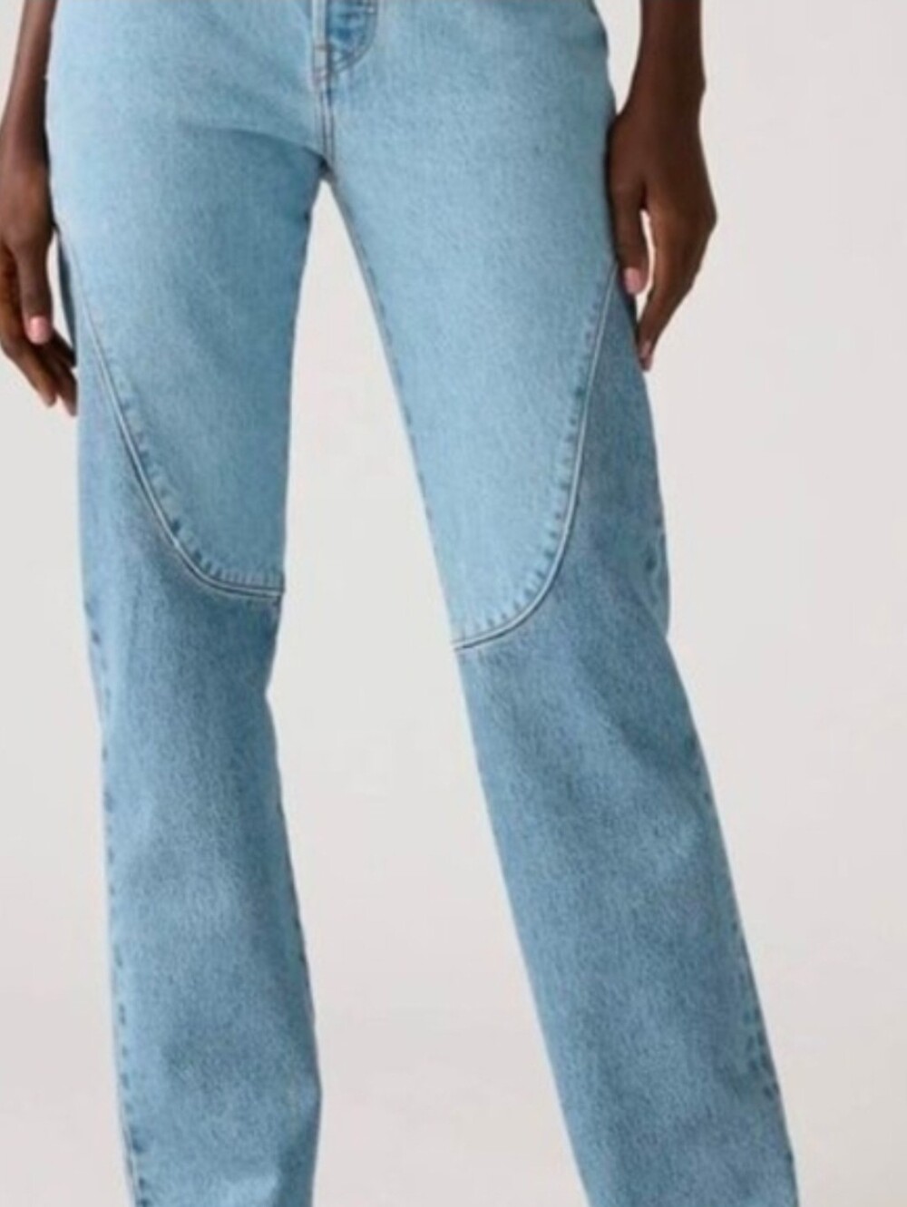 NWT $56 Levi's 501 Original Jeans Blue Two-tone Unique  Size 27 X 30
